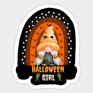 The Halloween Girl Sticker